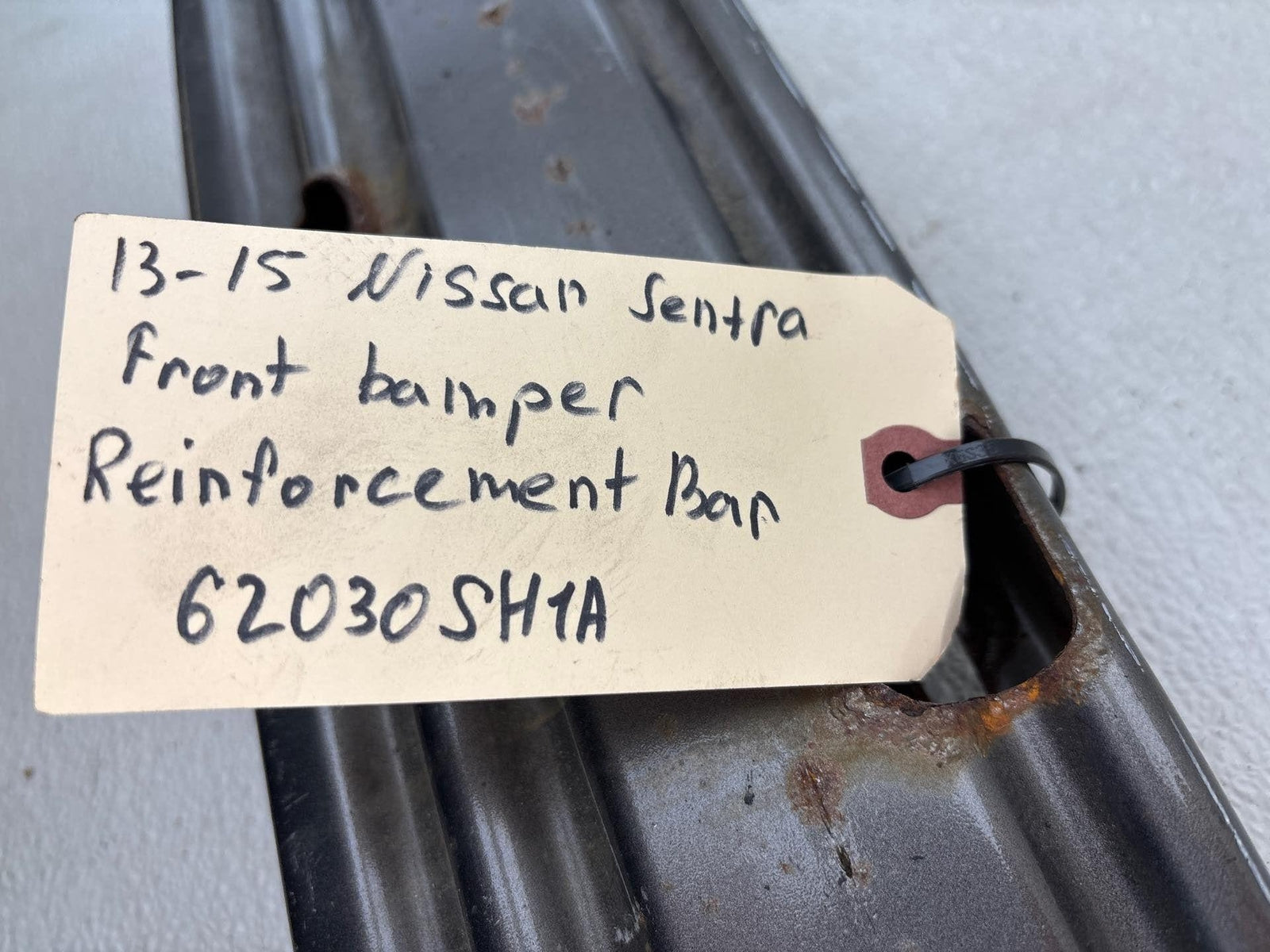 2013 - 2015 Nissan Sentra Front Bumper Impact Bar Reinforcement Oem