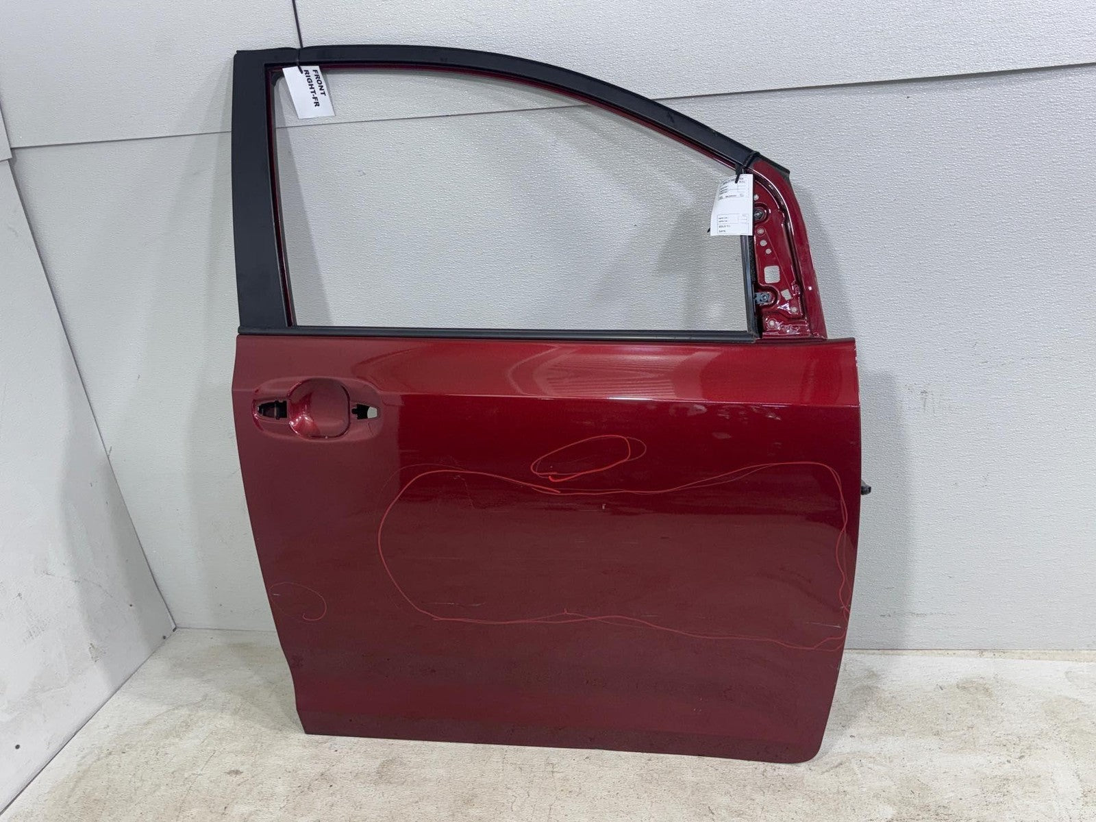 2011-2014 Toyota Sienna Front Right Passenger Door Red Oem