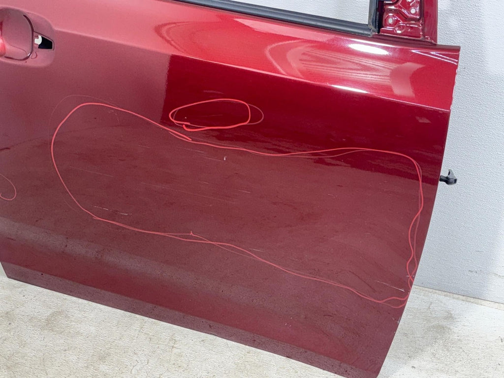 2011-2014 Toyota Sienna Front Right Passenger Door Red Oem