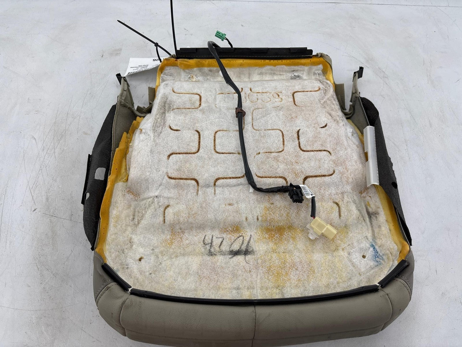 Toyota Sienna Passenger Front Right Seat Bottom Cushion Leather Right