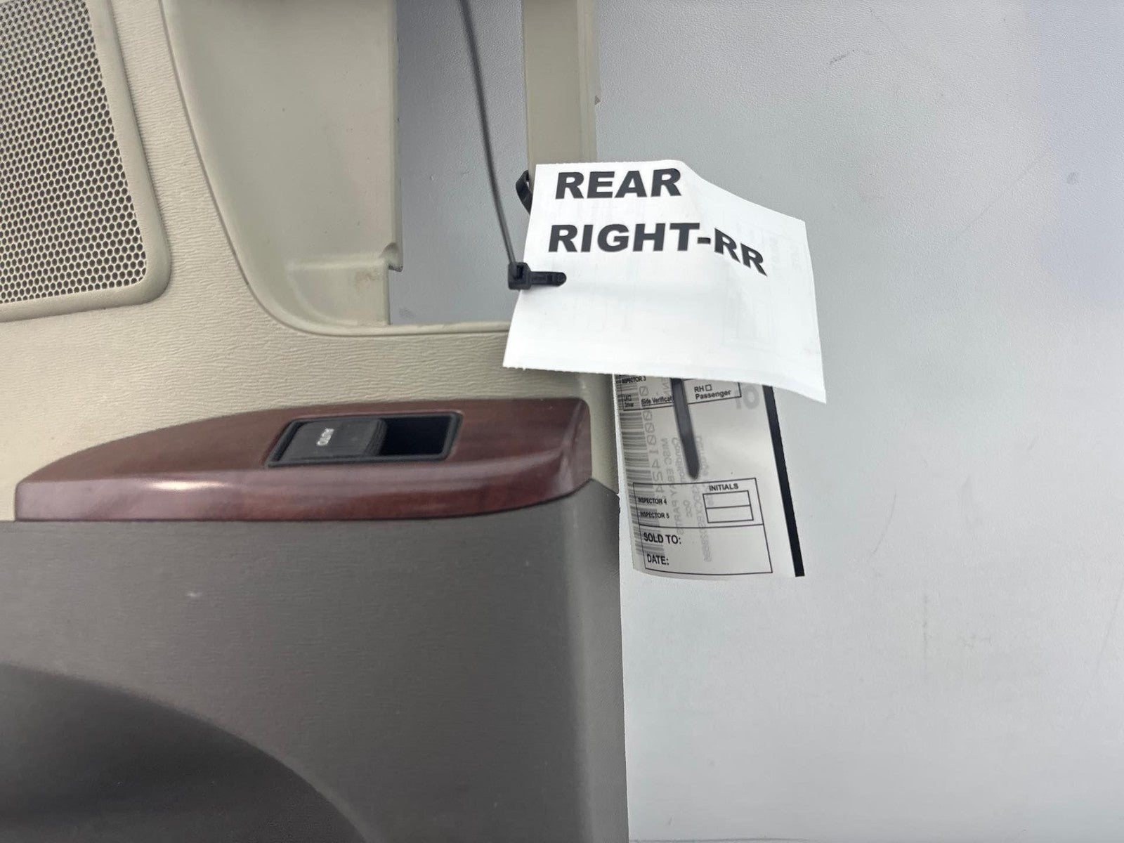 2011-2014 Toyota Sienna Rear Right Door Trim Panel Driver 67690-08270