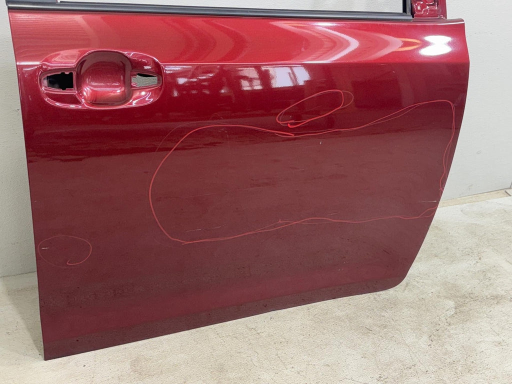 2011-2014 Toyota Sienna Front Right Passenger Door Red Oem