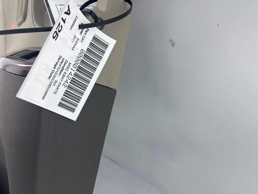 2011-2014 Toyota Sienna Rear Right Door Trim Panel Driver 67690-08270