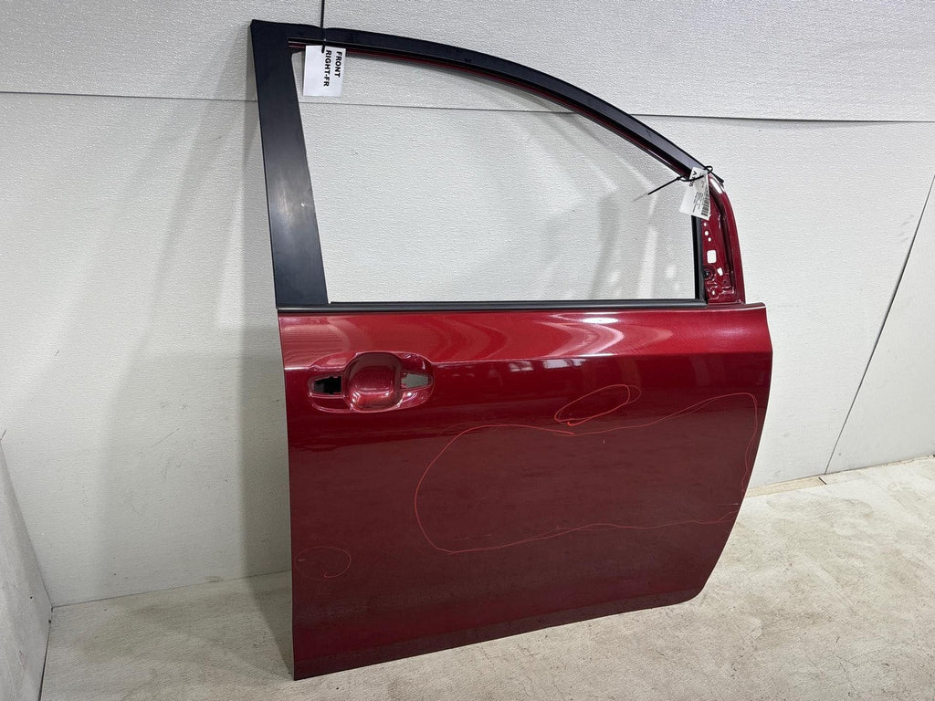 2011-2014 Toyota Sienna Front Right Passenger Door Red Oem