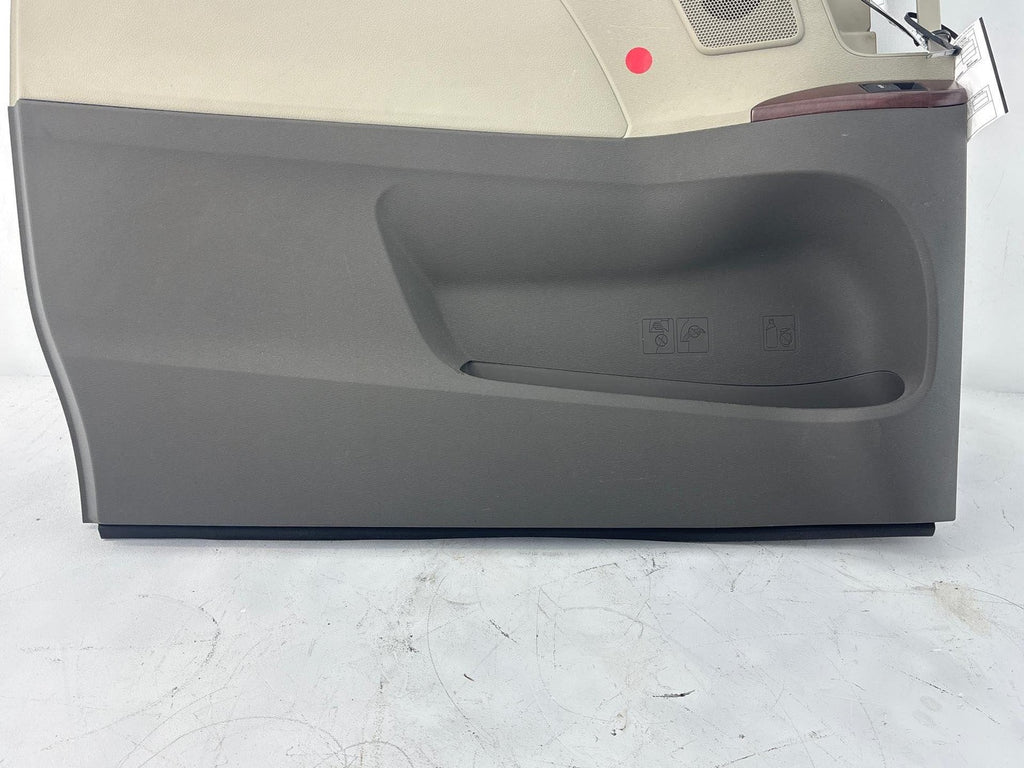 2011-2014 Toyota Sienna Rear Right Door Trim Panel Driver 67690-08270