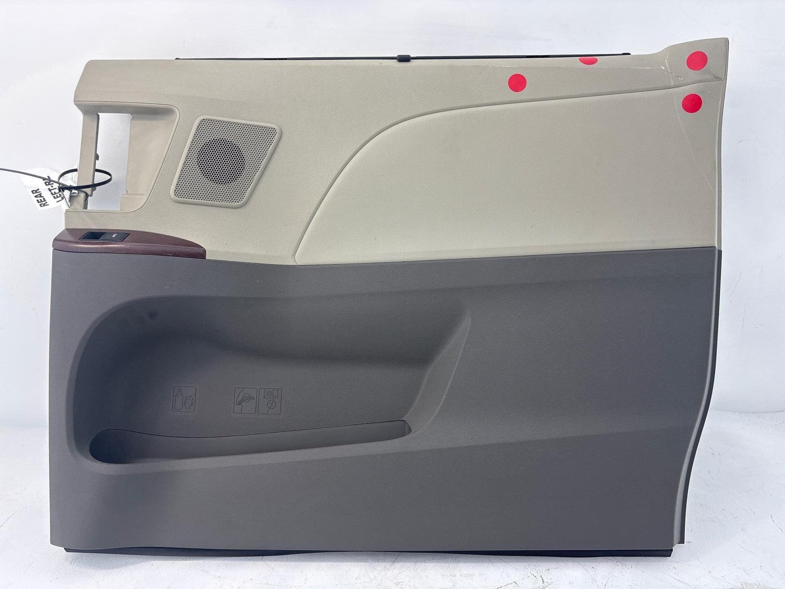 2011-2014 Toyota Sienna Rear Left Sliding Door Trim Panel Tow Tone