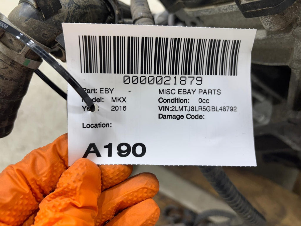 2016-2018 Lincoln MKX 3.7L AWD Engine Motor OEM