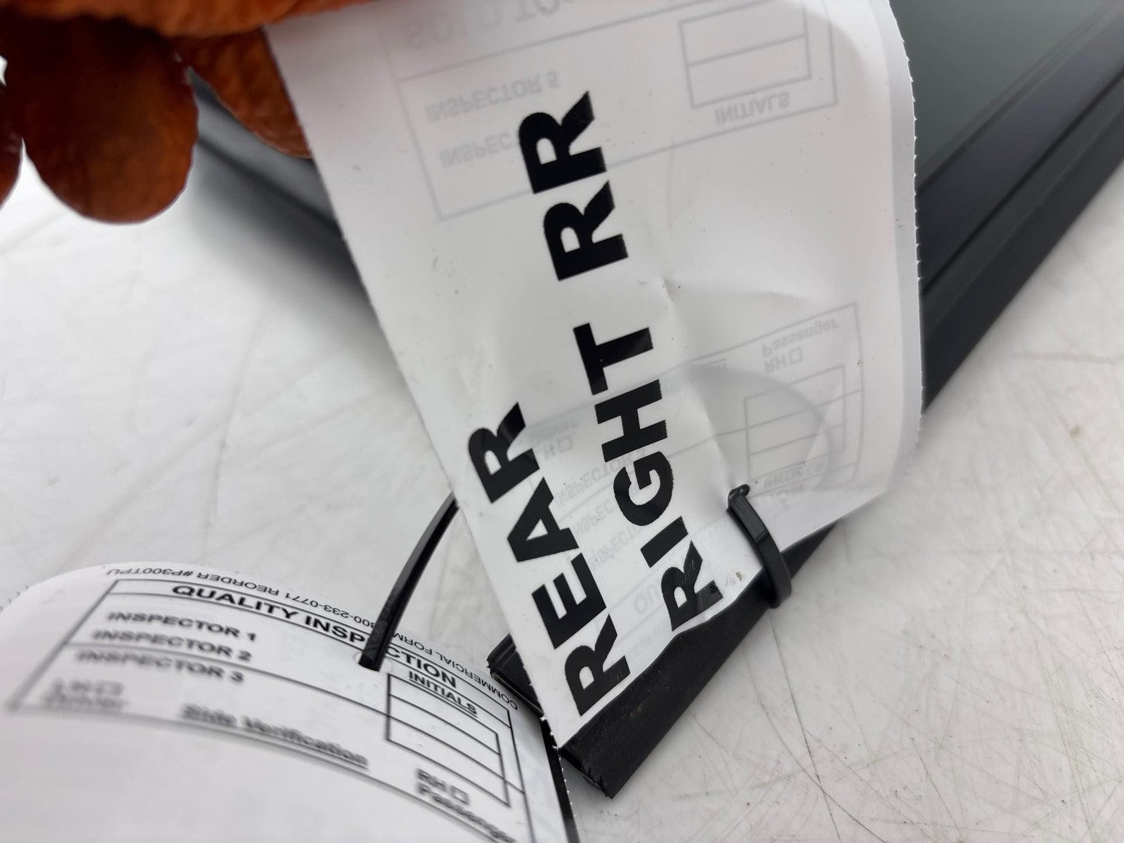 20-24 Lincoln Aviator Rear Right Door Vent Window Glass w/ Run Channel OEM