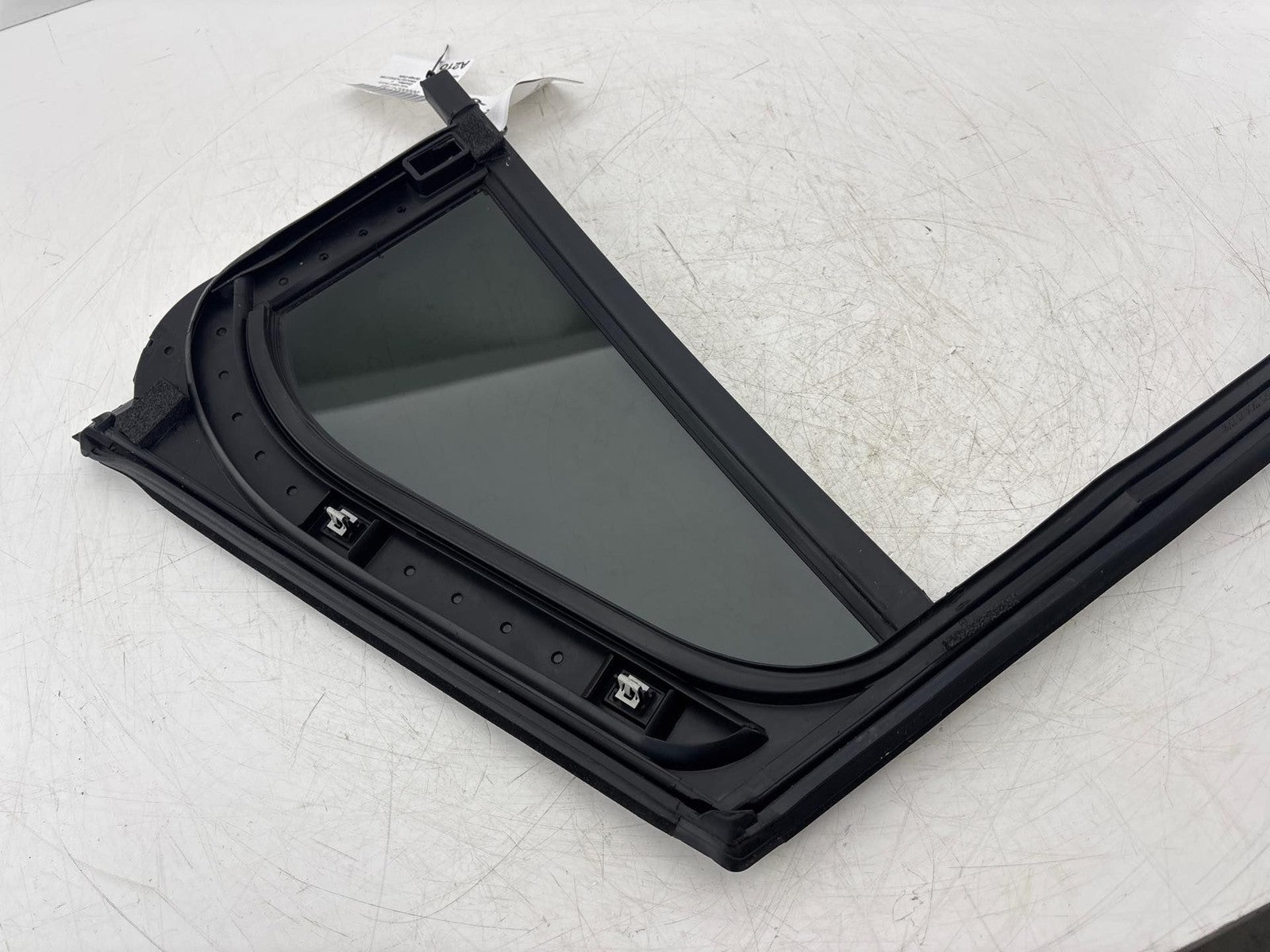 20-24 Lincoln Aviator Rear Right Door Vent Window Glass w/ Run Channel OEM