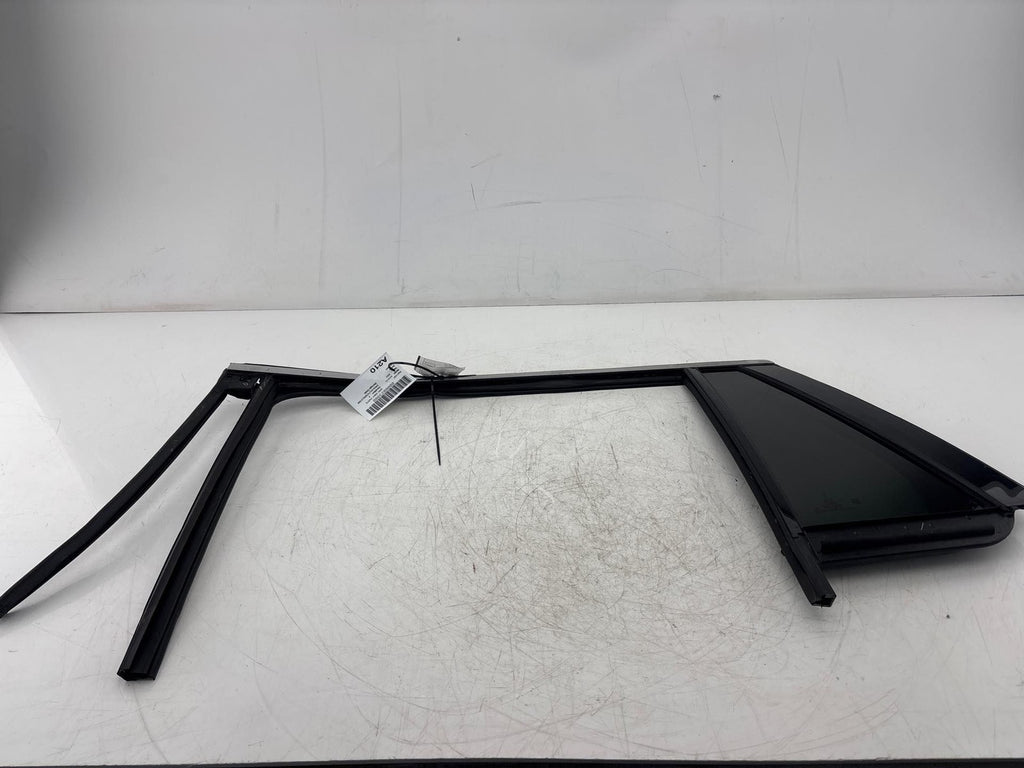 20-24 Lincoln Aviator Rear Left Door Vent Window Glass w/ Run Channel OEM