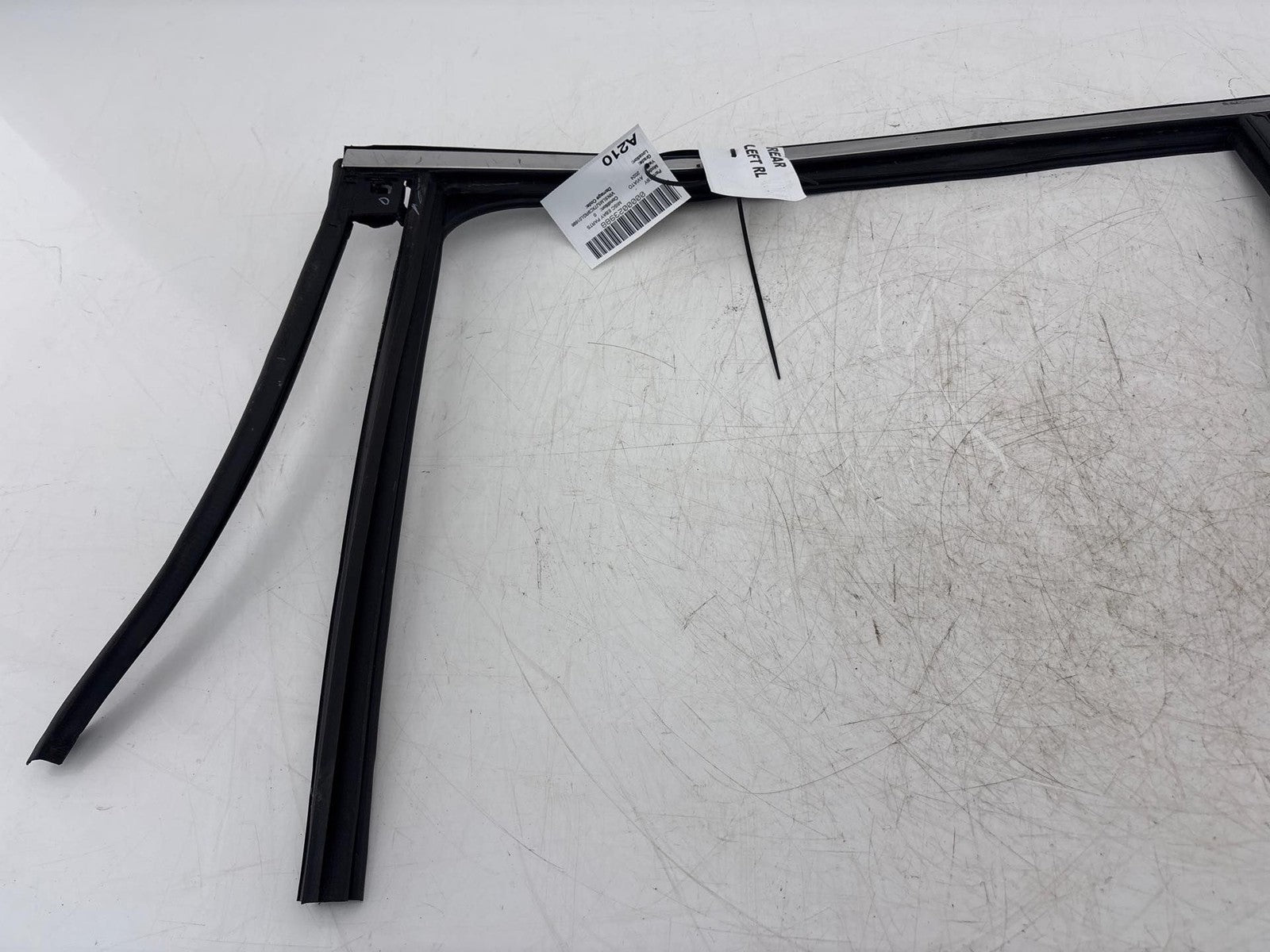 20-24 Lincoln Aviator Rear Left Door Vent Window Glass w/ Run Channel OEM