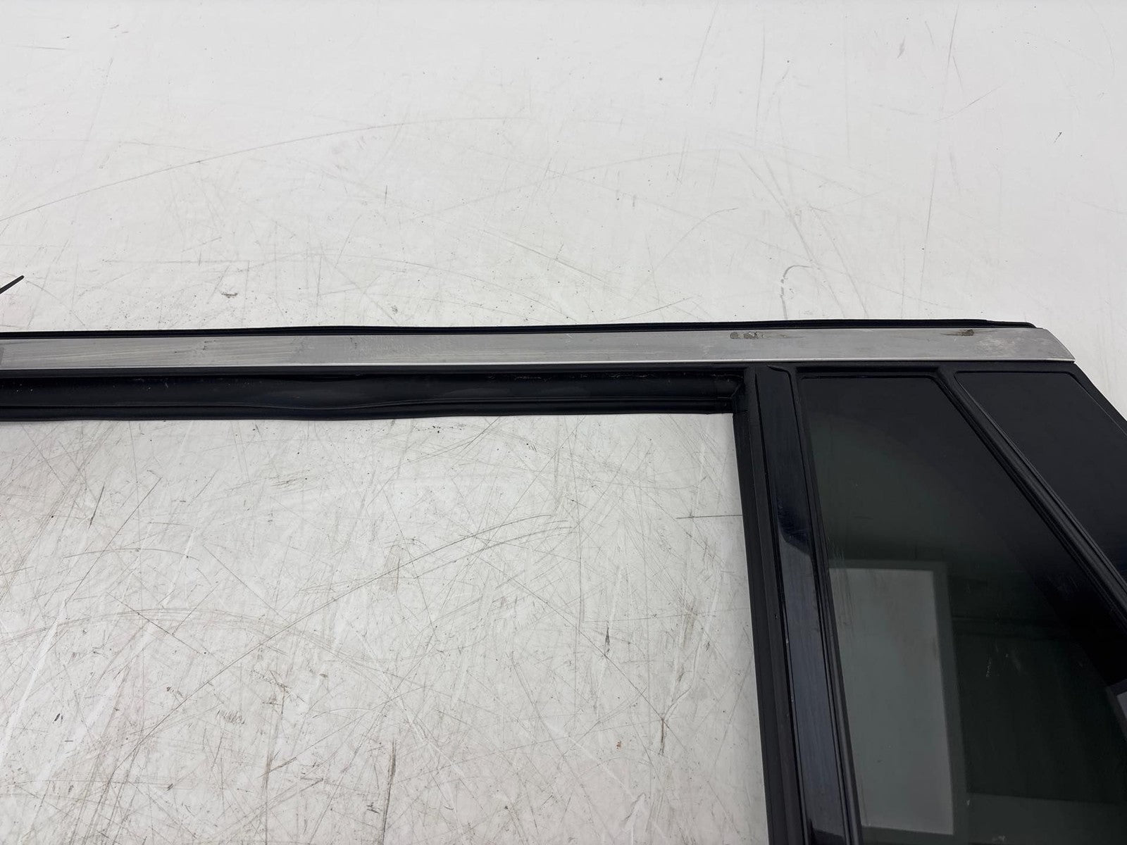 20-24 Lincoln Aviator Rear Left Door Vent Window Glass w/ Run Channel OEM