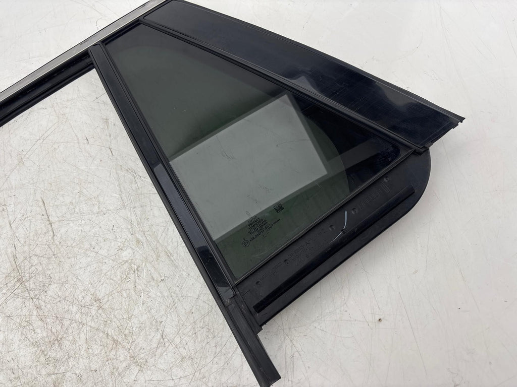 20-24 Lincoln Aviator Rear Left Door Vent Window Glass w/ Run Channel OEM