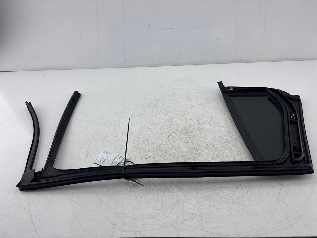 20-24 Lincoln Aviator Rear Left Door Vent Window Glass w/ Run Channel OEM