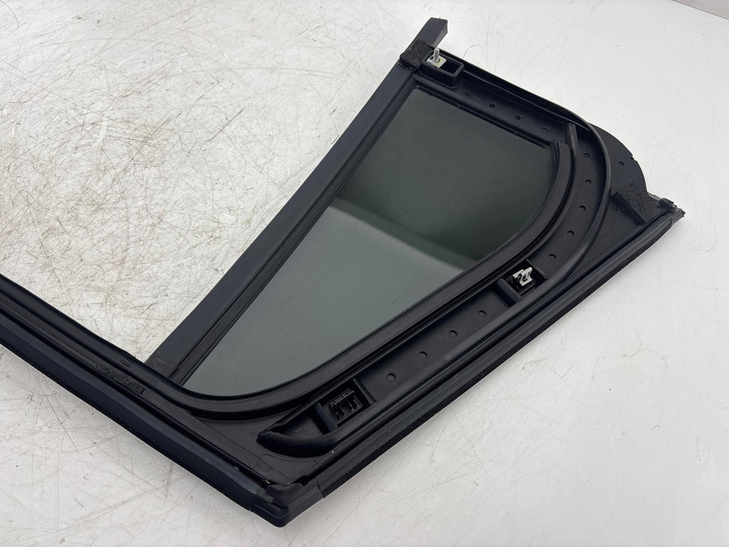 20-24 Lincoln Aviator Rear Left Door Vent Window Glass w/ Run Channel OEM