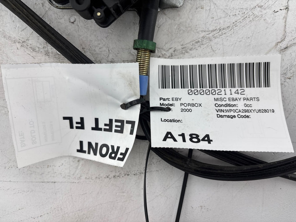 1997-2004 Porsche Boxster Front Right Side Door Window Regulator w/ Motor OEM