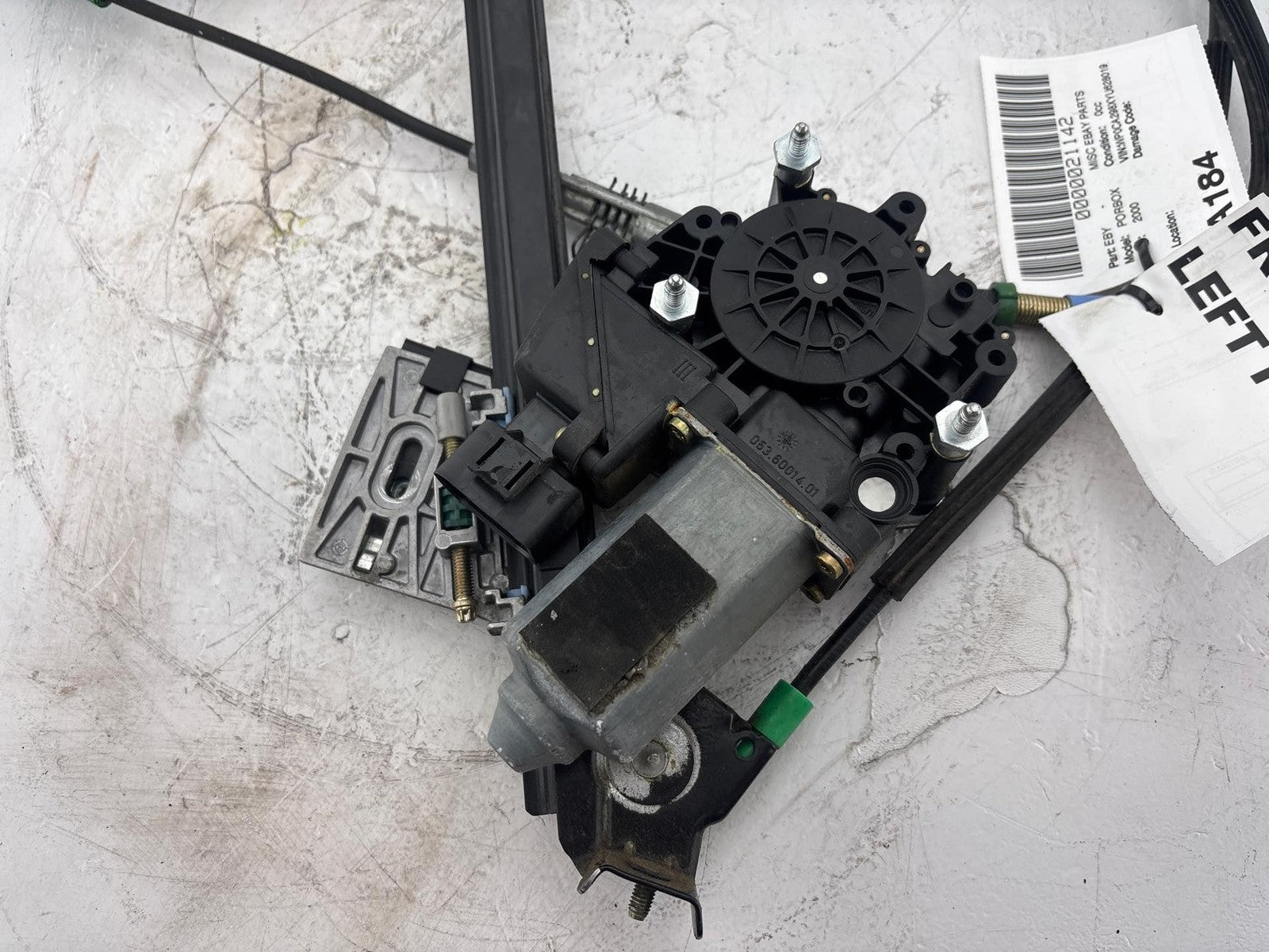 1997-2004 Porsche Boxster Front Right Side Door Window Regulator w/ Motor OEM