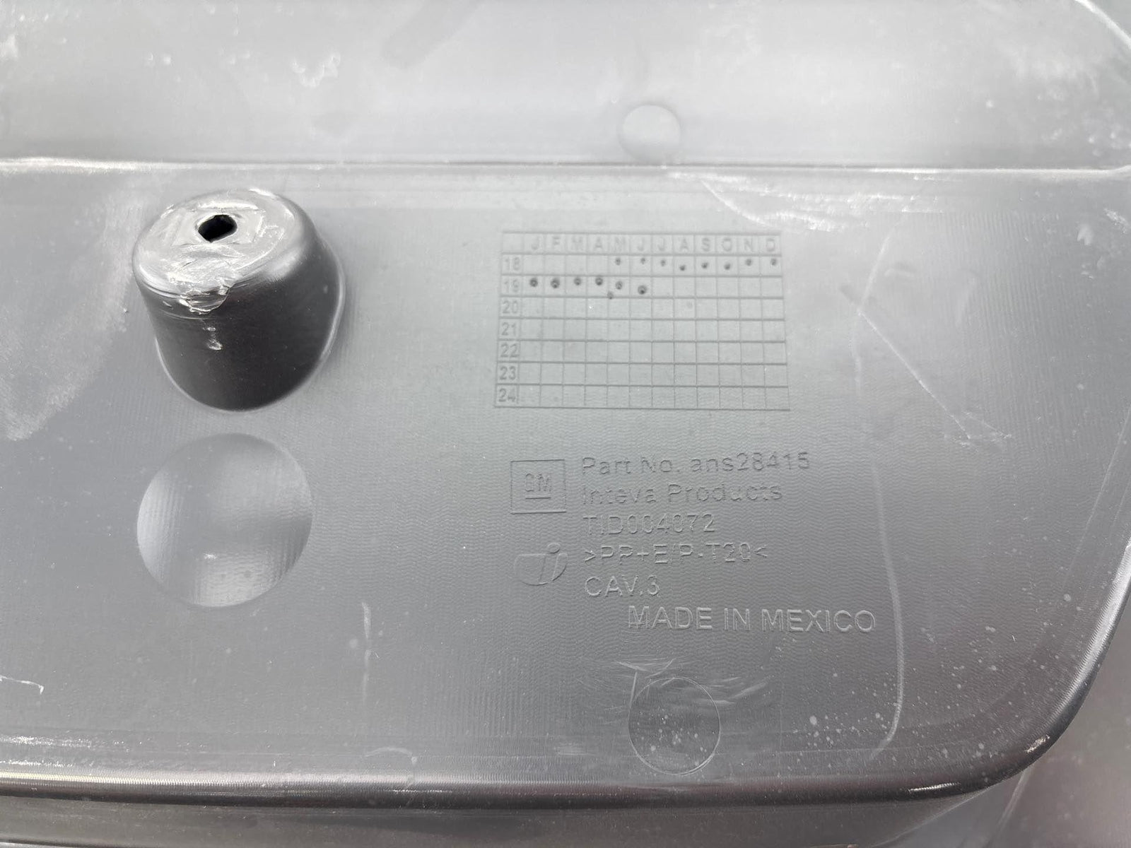 19-21 Chevrolet Silverado 1500 Dash Dashboard Instrument Panel Upper Pad OEM