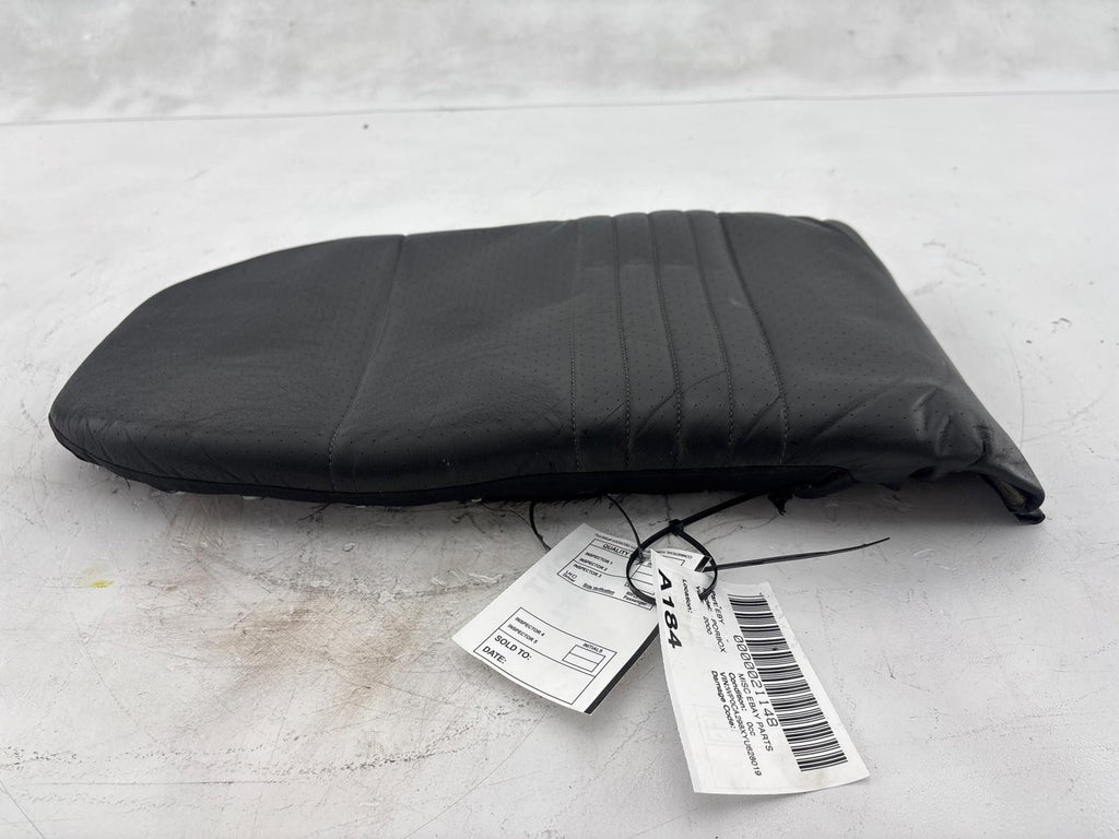 1997-2004 Porsche Boxster Front Left Side Upper Seat Backrest Cushion Black OEM
