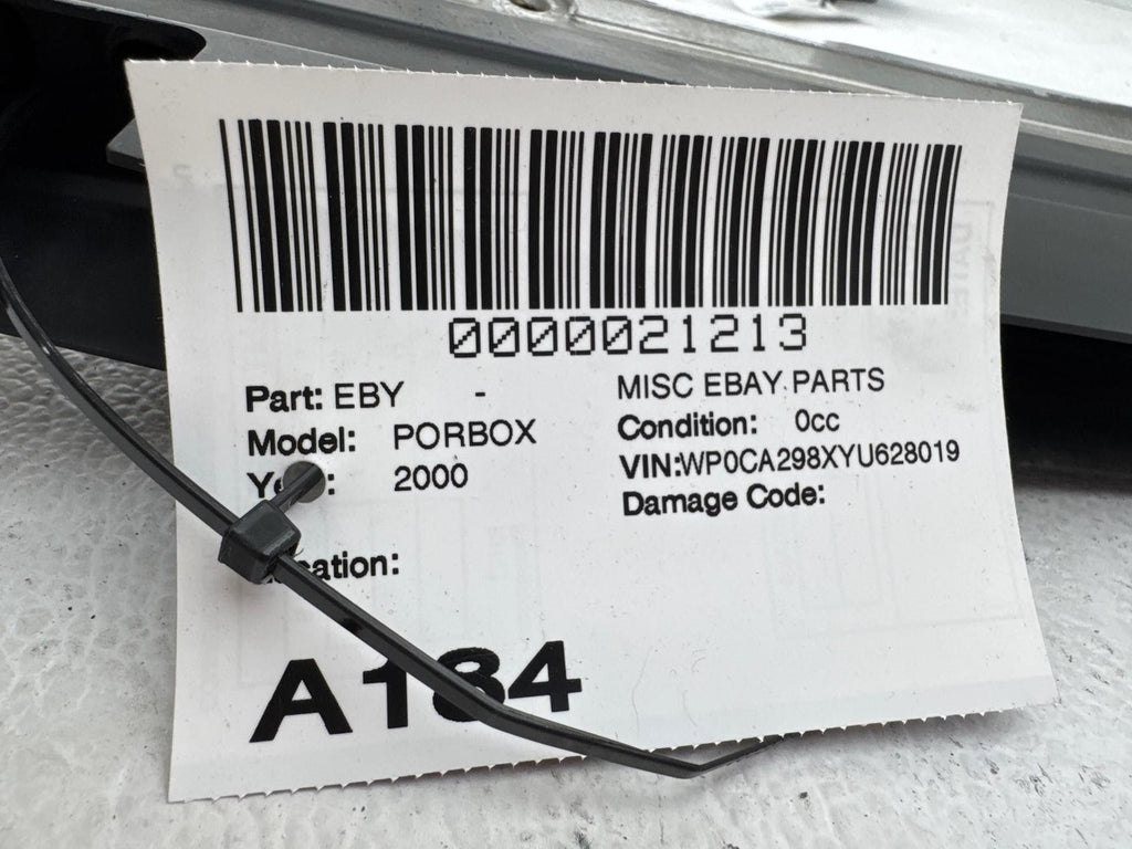 1997 - 2002 Porsche Boxster 986 Rear Spoiler Silver OEM