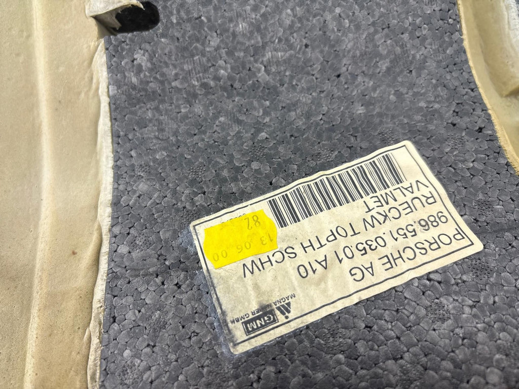 1997-2004 Porsche Boxster Rear Engine Compartment Carpet Liner Trim Cover OEM