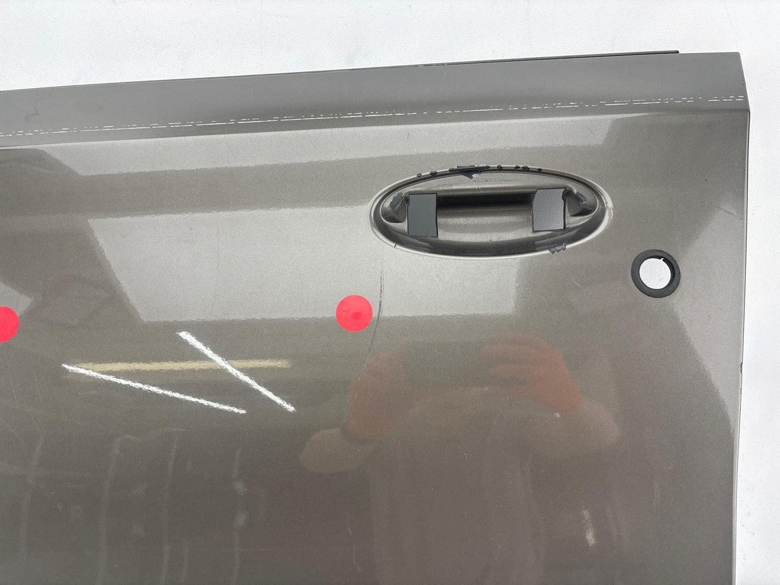 00-02 Saturn Sw2 Front Driver Side Door Shell Panel