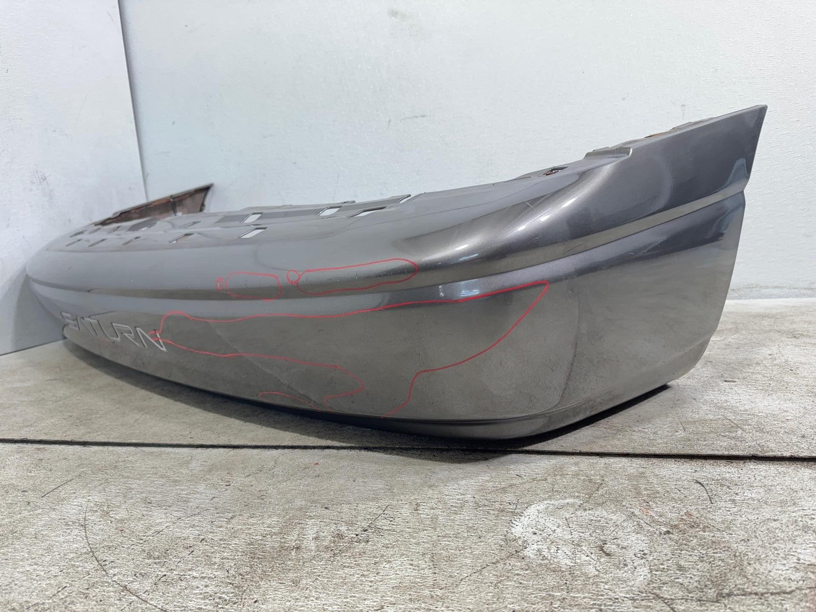 00-01 Saturn Sw2 Rear Bumper Cover Oem